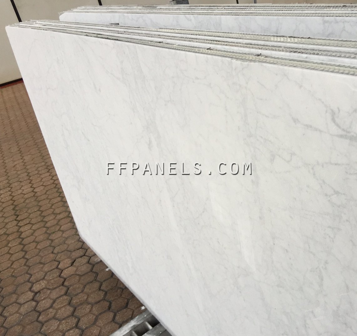 FABYCOMB® lightweight BIANCO GIOIA MARBLE panels