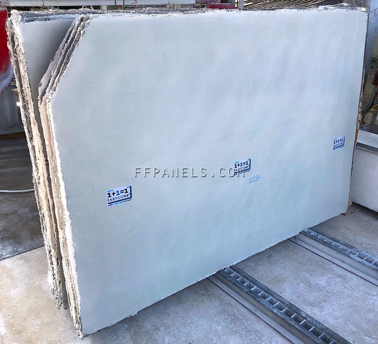 FABYCOMB® lightweight STATUARIO MARBLE sandwich panels