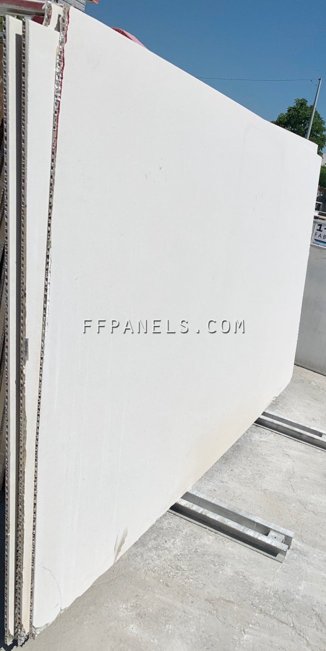 Z_FABYCOMB® lightweight MARFIL MARBLE panels