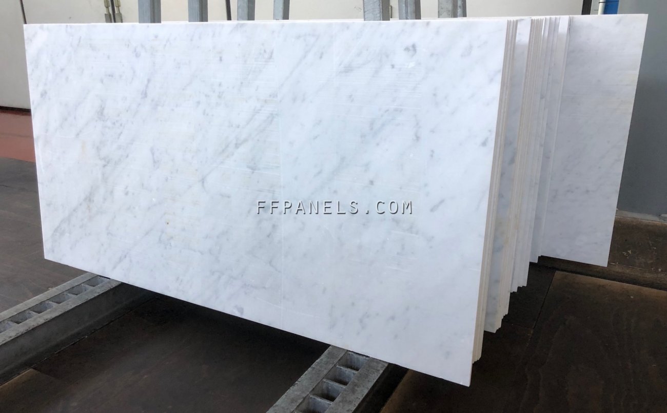 BIANCO CARRARA MARBLE slabs