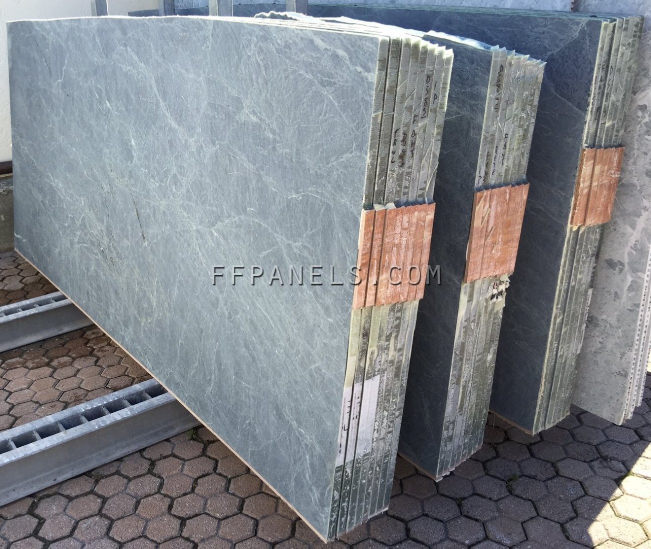 VERDE ALPI MARBLE slabs