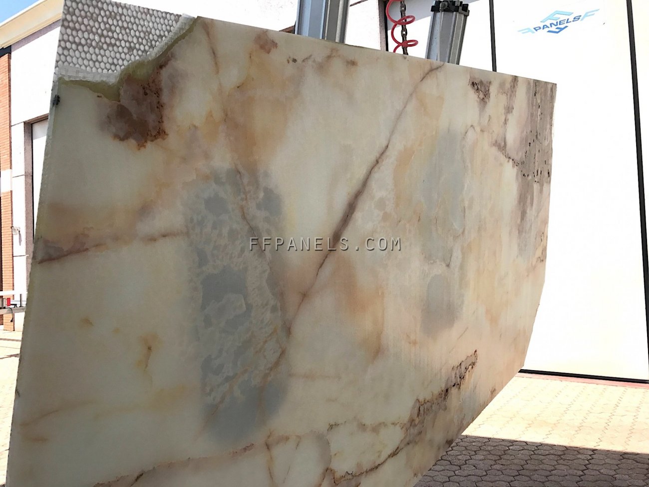 FABYCOMB®LIGHT lightweight ONICE BIANCO MARBLE panels