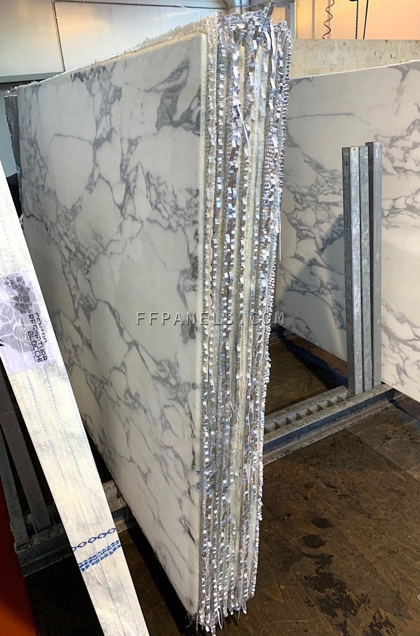 FABYCOMB® lightweight ARABESCATO MARBLE panels