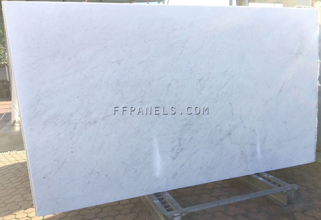 pannelli marmo leggero FABYCOMB® in MARMO BIANCO CARRARA